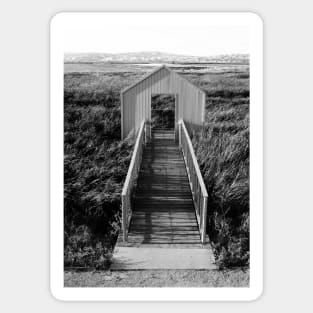 Alviso Park. A Gate to the Bay. Alviso, California 2010 Sticker